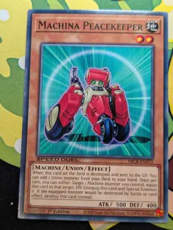Machina Peacekeeper - SBCB-EN072 - Common - Yugioh - Image 1