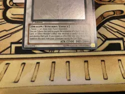 Stardust Dragon TDGS-EN040 1st Ghost Rare MP Yugioh Card - Image 3