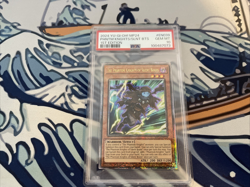 Yugioh The Phantom Knights of Silent Boots PSA 10 Quarter Secret MP24-EN039 - Image 1