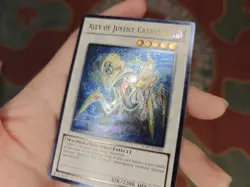 YuGiOh Ally of Justice Catastor Ultimate Rare - TU07-EN000 - Image 5