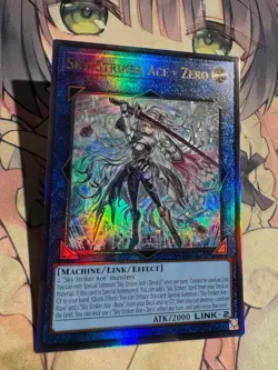 Yugioh Asian English Sky Striker Ace = Zero DUAD-AE049 Ultimate rare Near Mint - Image 1