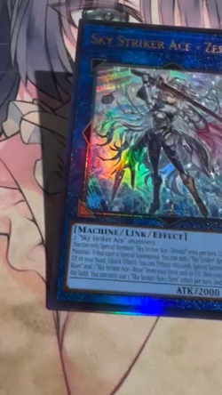 Yugioh Asian English Sky Striker Ace = Zero DUAD-AE049 Ultimate rare Near Mint - Image 2