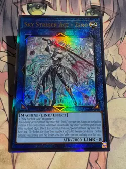 Yugioh Asian English Sky Striker Ace = Zero DUAD-AE049 Ultimate rare Near Mint - Image 5