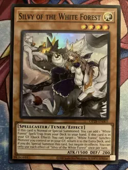 Yugioh! Silvy of the White Forest - OP28-EN005 - Super Rare - OTS 28 - Image 2