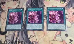 Yugioh Asian English Artmage Varnish -Alteration x3 Playset DUAD-AE058 Common NM - Image 1