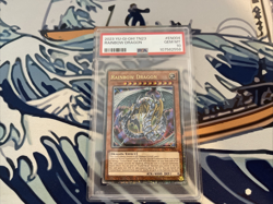Yugioh Rainbow Dragon PSA 10 Quarter Century Secret Rare TN23-EN004 Limited Ed - Image 1