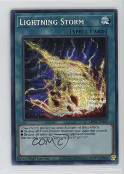 Lightning Storm 1st Ed. YuGiOh Tin of the Pharaoh's Gods #MP22-EN253 - Image 1
