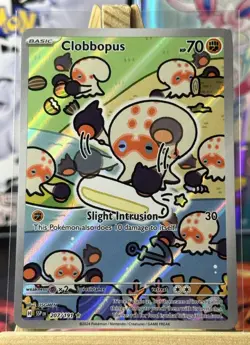 Pokemon Card - Surging Sparks EN - Clobbopus - Illustration Rare (207/191) NM - Image 1