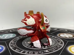 Bakugan BakuTech Pyrus Let’s Gao & Ability Card Japan Import MG Rare - Image 1