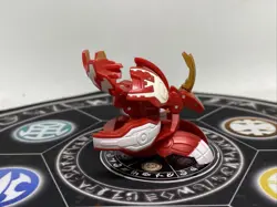Bakugan BakuTech Pyrus Let’s Gao & Ability Card Japan Import MG Rare - Image 2