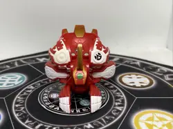 Bakugan BakuTech Pyrus Let’s Gao & Ability Card Japan Import MG Rare - Image 5