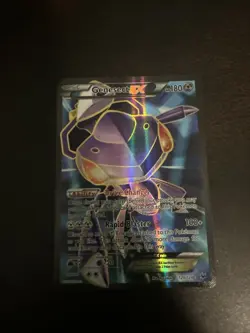 Pokemon TCG Genesect EX Full Art Holo Card 120/124 Fates Collide - Image 1