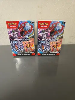 Pokemon Scarlet & Violet Paradox Rift Booster Bundle Lot Of 2 820650854125 - Image 1