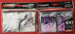 MTG ULTRA PRO DECK PROTECTOR CARD SLEEVES LOT 9 X 100 + 3 DECK BOXES NIS - Image 2