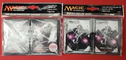 MTG ULTRA PRO DECK PROTECTOR CARD SLEEVES LOT 9 X 100 + 3 DECK BOXES NIS - Image 3