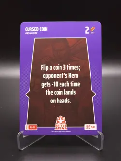 Cursed Coin 2025 Bo Jackson Battle Arena Alpha Update Play Card #PL-88 - Image 1