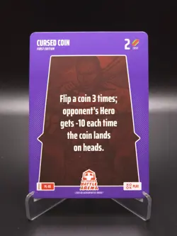 Cursed Coin 2025 Bo Jackson Battle Arena Alpha Update Play Card #PL-88 - Image 5