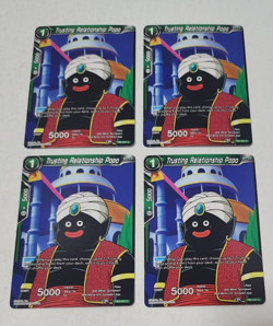 Dragon Ball Super Card Game Trusting Relationship Popo TB2-047 C x4 Playset - Image 1