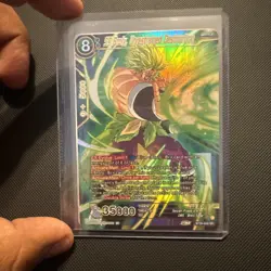 SS Broly Unrestrained Destruction SR Foil NM Dragon Ball Super ccg card game - Image 1