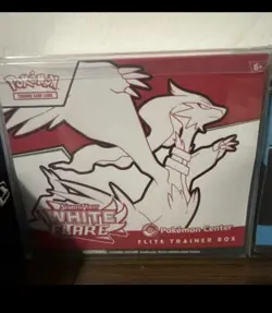 Pokemon Center White Flare Elite Trainer Box ETB - Image 1