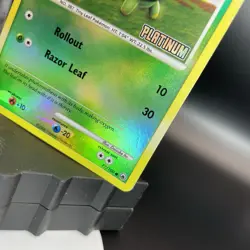 Pokemon TCG Turtwig 77/100 (Reverse Holo) Platinum Stamp BK Promo Card - LP - Image 5