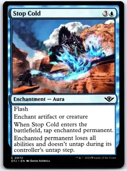 Stop Cold - Outlaws of Thunder Junction OTJ - MTG - NM Magic - 72 C - Image 1