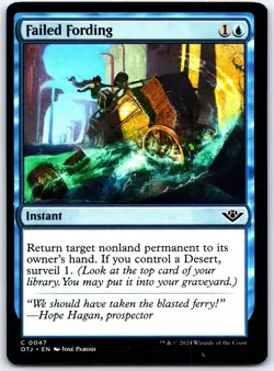 Failed Fording - Outlaws of Thunder Junction OTJ - MTG - NM Magic - 47 C - Image 1