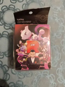 The Glory of Team Rocket Sleeves & Deck Set] Box Case Pokemon Center Neu - Image 4