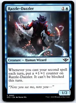Razzle-Dazzler - Outlaws of Thunder Junction OTJ - MTG - NM Magic - 63 C - Image 1