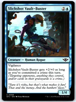 Slickshot Vault-Buster - Outlaws of Thunder Junction OTJ - MTG - NM Magic - 68 C - Image 1