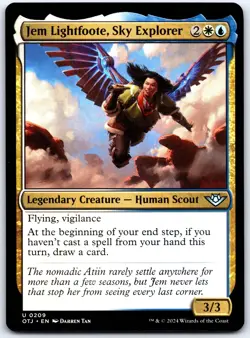 Jem Lightfoote, Sky Explorer - Outlaws of Thunder Junction OTJ - MTG - NM Magic - Image 1