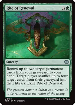 MTG Rite of Renewal [Tarkir: Dragonstorm] - Image 1