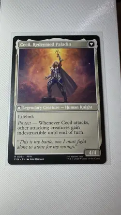 Cecil Dark Knight Final Fantasy MTG Magic the Gathering - Image 2