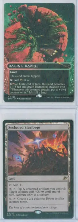 Magic the Gathering MTG - Mythic - Rare - Land - Borderless - Lot - Image 2