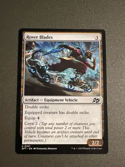 MTG Magic the Gathering Rover Blades (241/568) Aetherdrift NM - Image 1