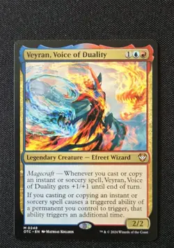 MTG - Veyran, Voice of Duality - Commander Thunder Junction - NM Mythic #248 - Image 1