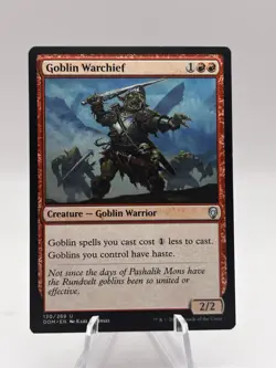Goblin Warchief 130/269 Dominaria DOM MTG NM - Image 1
