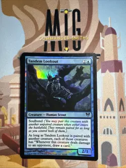 Tandem Lookout ✨ FOIL ✨ MTG LP Light Play Avacyn Restored (80) - Image 1