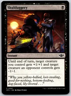 Skulduggery - Outlaws of Thunder Junction OTJ - MTG - NM Magic - 107 C - Image 1