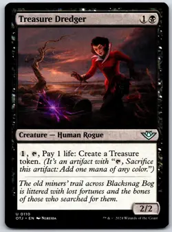 Treasure Dredger - Outlaws of Thunder Junction OTJ - MTG - NM Magic - 110 U - Image 1