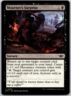 Mourner's Surprise - Outlaws of Thunder Junction OTJ - MTG - NM Magic - 94 C - Image 1