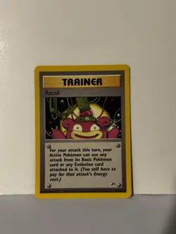 Recall Uncommon Gym Heroes 116/132 NM Pokemon Fast Ship - Image 1