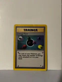 Energy Flow Common Gym Heroes 122/132 NM Pokemon Fast Ship - Image 1