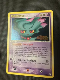 Misdreavus Team Rocket Returns Reverse Holo NM Pokemon TCG Vintage 25/109 Rare - Image 2