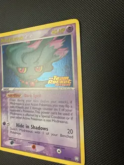 Misdreavus Team Rocket Returns Reverse Holo NM Pokemon TCG Vintage 25/109 Rare - Image 4