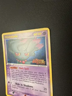 Misdreavus Team Rocket Returns Reverse Holo NM Pokemon TCG Vintage 25/109 Rare - Image 5