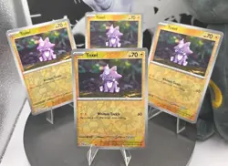 X4 Playset - Toxel 069/182 Sv04: Paradox Rift Reverse Holo - Pokemon - NM/M - Image 1