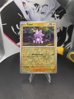 X4 Playset - Toxel 069/182 Sv04: Paradox Rift Reverse Holo - Pokemon - NM/M - Image 2