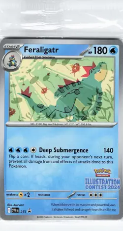 Pokemon - Pokemon TCG Illustration Contest 2024 Promo Sealed Set of 3 - Image 1