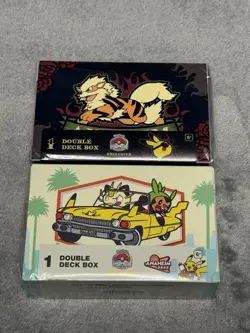 Pokemon World Championships 2025 Anaheim Exclusive Double Deck Box Set Of 2 - Image 1